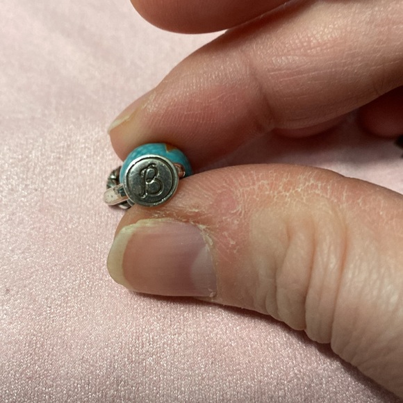 Silver Brighton Working Globe Dangle Charm - Picture 5 of 8